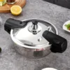 LEOZ 1.8L Mini Stainless Steel Pressure Cooker