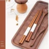 5 Pairs of Natural Wood Chopsticks