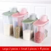 4pcs PP Food Storage Box Set
