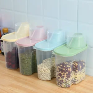 4pcs PP Food Storage Box Set