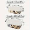 10pcs Awaoko Food Storage Containers